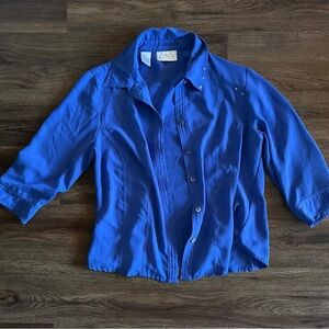 Kathy Che Button Up Blouse